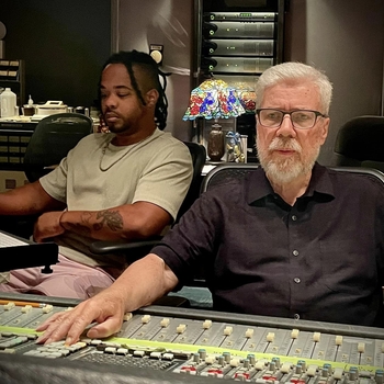 July 13, 2023 recording Brian's score to “Here Lived” at Carriage House Recording Studio with engineer McLee Mathias.