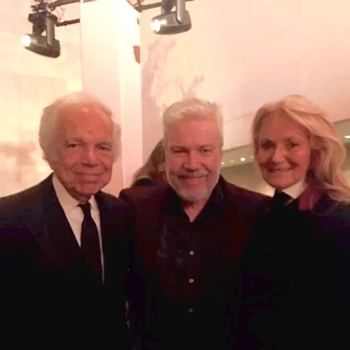 Ralph Lauren, Brian, and Ricky Lauren